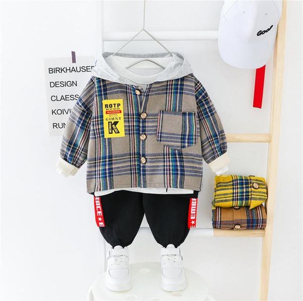 hylkidhuose 2020 spring baby boys clothing sets hooded plaid pants toddler infant casual clothes children kids costume y200801483083, White
hylkidhuose 2020 spring baby boys clothing sets hooded plaid pants toddler infant casual clothes children kids costume y200801483083, White