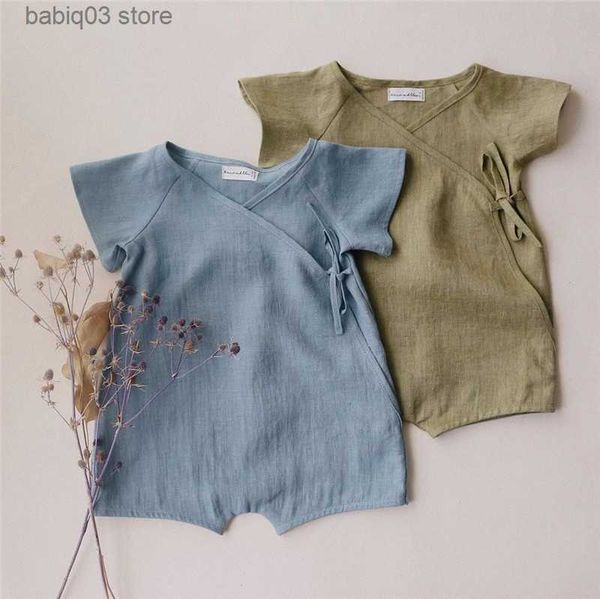 rompers short sleeve baby boys romper summer linen cotton infant bodysuit casual newborn girls jumpsuit toddler boys bodysuit overalls t2305, Blue
rompers short sleeve baby boys romper summer linen cotton infant bodysuit casual newborn girls jumpsuit toddler boys bodysuit overalls t2305, Blue