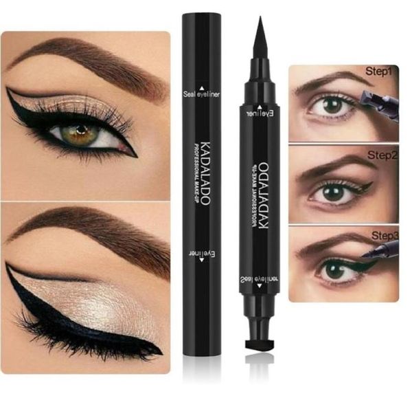 1 pcs doubleheaded seal black eyeliner triangle seal eyeliner 2in1 waterproof eyes make kit with pen stamp1771731
1 pcs doubleheaded seal black eyeliner triangle seal eyeliner 2in1 waterproof eyes make kit with pen stamp1771731