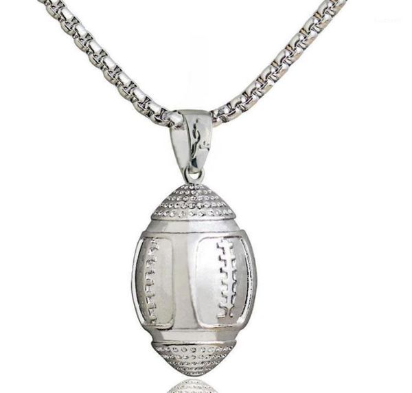3d american football ball pendant necklace men sports charm football games necklace hip hop jewelry stainless steel chain11315892, Silver
3d american football ball pendant necklace men sports charm football games necklace hip hop jewelry stainless steel chain11315892, Silver