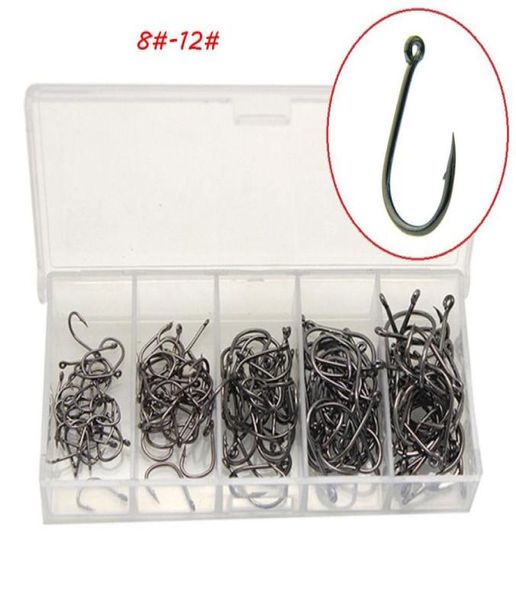 5 sizes mixed 812 black ise hook high carbon steel barbed hooks fishhooks asian carp fishing gear 500 pieces box w22582392
5 sizes mixed 812 black ise hook high carbon steel barbed hooks fishhooks asian carp fishing gear 500 pieces box w22582392