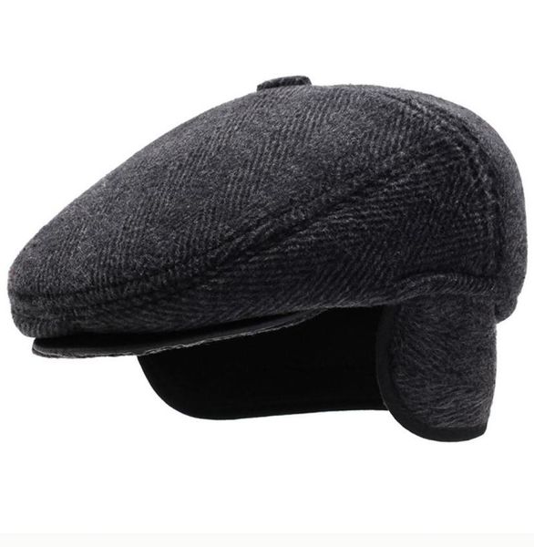 ht2630 beret cap autumn winter beret thick warm earflap cap men vintage wool felt hat with ear flap male newsboy ivy flat cap y2004785542, Blue;gray
ht2630 beret cap autumn winter beret thick warm earflap cap men vintage wool felt hat with ear flap male newsboy ivy flat cap y2004785542, Blue;gray