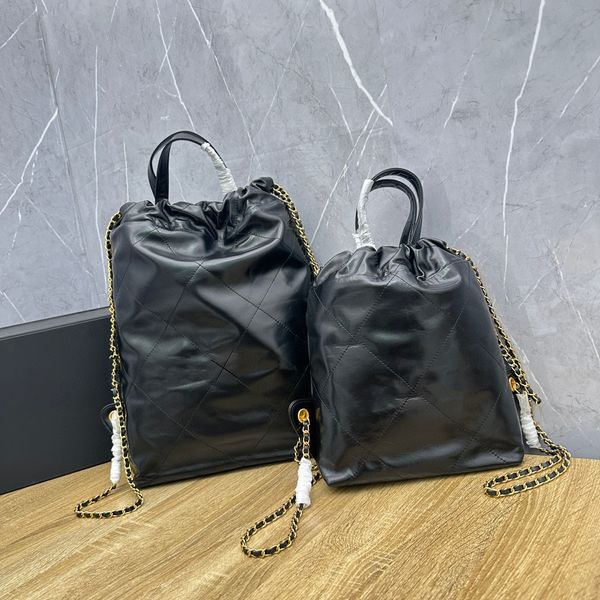 grade 1:1 cc bag genuine leather diamond pattern 22s backpack with metal badge logo for women's large capacity garbage bag shoulder bag
grade 1:1 cc bag genuine leather diamond pattern 22s backpack with metal badge logo for women's large capacity garbage bag shoulder bag