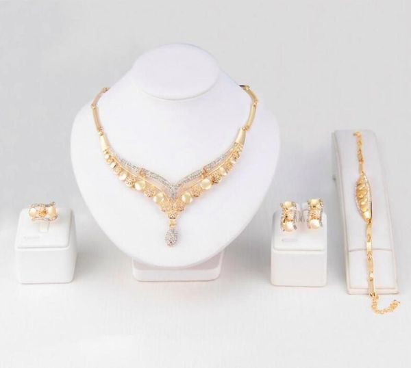 4 pieces gold wedding jewelry water drop crystal collarbone chain necklace set bridal jewelry pearls luxury bracelets necklace e3269077, White
4 pieces gold wedding jewelry water drop crystal collarbone chain necklace set bridal jewelry pearls luxury bracelets necklace e3269077, White