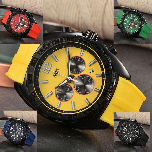 2023 men's watches taaging business fashion six hands full function watch classic resin strap cool watch, Slivery;brown
2023 men's watches taaging business fashion six hands full function watch classic resin strap cool watch, Slivery;brown