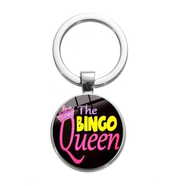 bingo queen i love bingo keychain popular game card cartoon pattern glass dome alloy key chain funny toy party key holder5989452, Silver
bingo queen i love bingo keychain popular game card cartoon pattern glass dome alloy key chain funny toy party key holder5989452, Silver