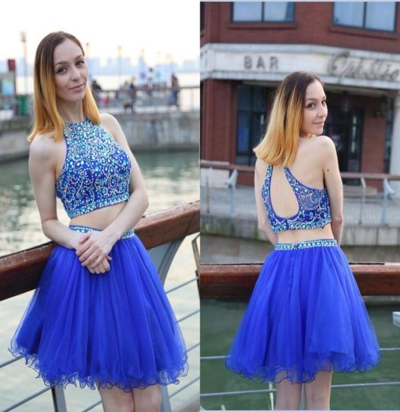 2021 short homecoming dresses jewel crystal beaded two pieces sleeveless royal blue tulle aline cocktail dresses party6173534, Blue;pink
2021 short homecoming dresses jewel crystal beaded two pieces sleeveless royal blue tulle aline cocktail dresses party6173534, Blue;pink