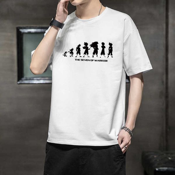 printed men's t-shirt short sleeved casual summer new cool feeling trend half sleeved clothing trendy brand bottom shirt for men 11xxma, White;black
printed men's t-shirt short sleeved casual summer new cool feeling trend half sleeved clothing trendy brand bottom shirt for men 11xxma, White;black
