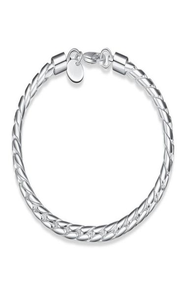 small ed rope hand chain sterling silver plated bracelet men and women 925 silver bracelet spb21051234434548788, Black
small ed rope hand chain sterling silver plated bracelet men and women 925 silver bracelet spb21051234434548788, Black