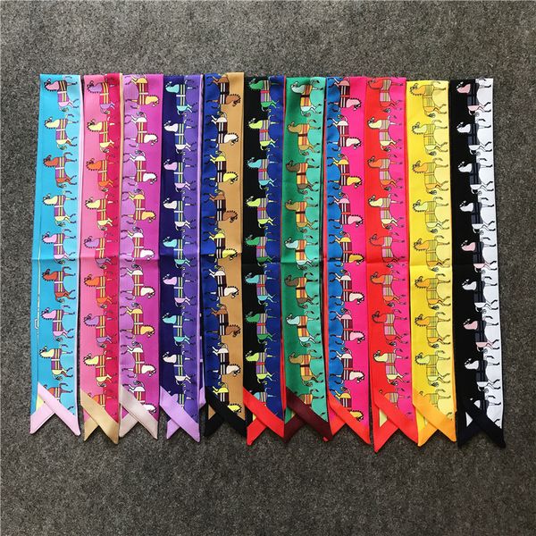 classic pony print long tie small scarf headband bag handle binding ribbon double-sided printing decoration braided hair ribbon, Blue;gray
classic pony print long tie small scarf headband bag handle binding ribbon double-sided printing decoration braided hair ribbon, Blue;gray