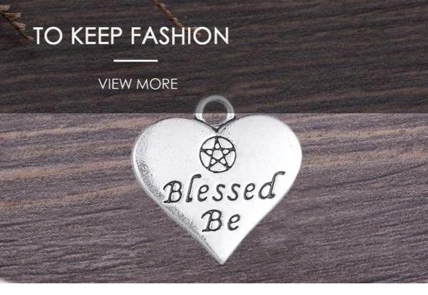 heart charm double side letter blessed be wicca pentacle pentagram pendant for jewelry making antique silver tone1236215, Bronze;silver
heart charm double side letter blessed be wicca pentacle pentagram pendant for jewelry making antique silver tone1236215, Bronze;silver