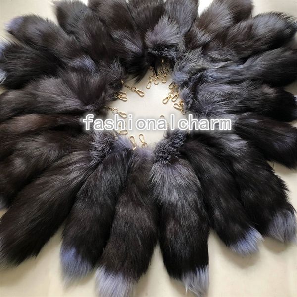 wholesale 50pcs/lot 40cm/16" real silver fox fur tail keychain cosplay toy bag charm pendant
wholesale 50pcs/lot 40cm/16" real silver fox fur tail keychain cosplay toy bag charm pendant