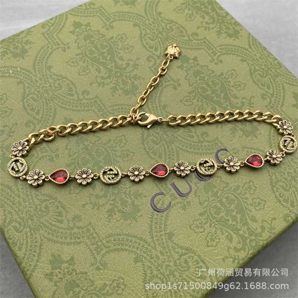 designer jewelry bracelet necklace ring interlocking flower necklace pastoral street girls' goddess, Silver
designer jewelry bracelet necklace ring interlocking flower necklace pastoral street girls' goddess, Silver