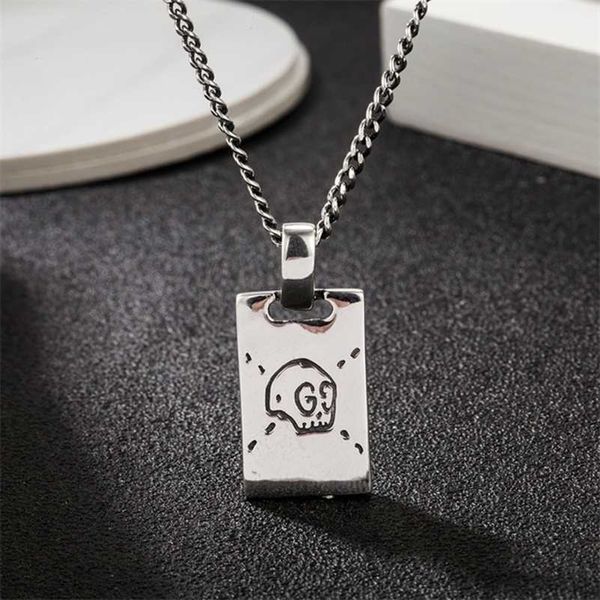 designer jewelry bracelet necklace ring sterling rectangular pendant elf skull hip hop sweater chain, Silver
designer jewelry bracelet necklace ring sterling rectangular pendant elf skull hip hop sweater chain, Silver