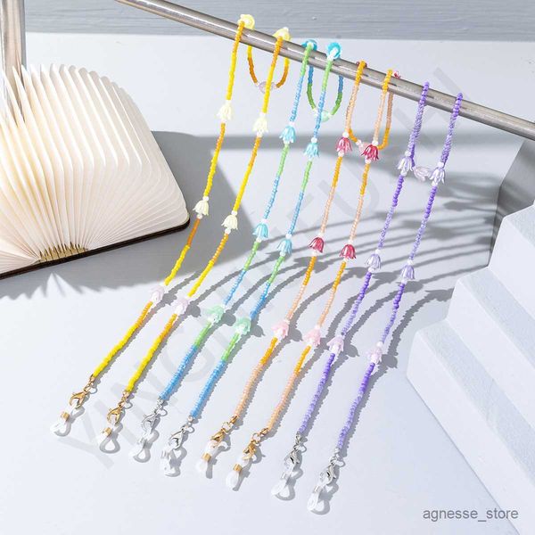 eyeglasses chains new style colored beaded eyewear chain flower design sunglasses rope anti-loss glasses lanyard r230530
eyeglasses chains new style colored beaded eyewear chain flower design sunglasses rope anti-loss glasses lanyard r230530