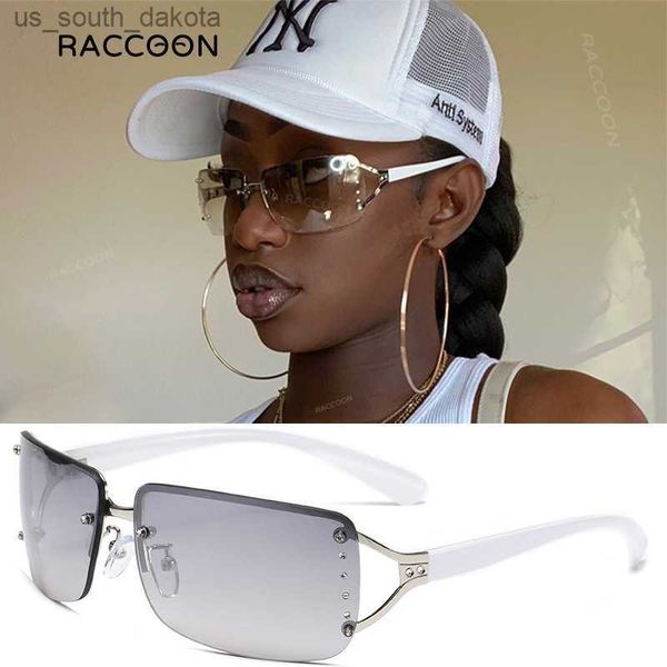 sunglasses sunglasses cyber y2k accessories stylish rimless frameless rectangle curved sunglasses women 2000s trend vintage sun glasses fash, White;black
sunglasses sunglasses cyber y2k accessories stylish rimless frameless rectangle curved sunglasses women 2000s trend vintage sun glasses fash, White;black