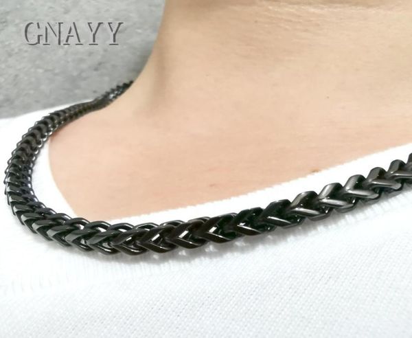 5mm 22 inch cool stainless steel black handmade horsewhip chain link necklace for mens cool jewelry gif6207565, Silver
5mm 22 inch cool stainless steel black handmade horsewhip chain link necklace for mens cool jewelry gif6207565, Silver