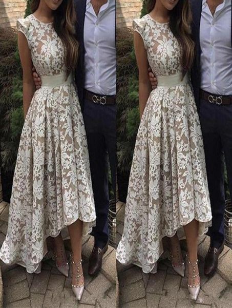 2021 new elegant cap sleeves high low evening dresses white champagne lining lace appliques formal party prom gowns custom made1832034, Black
2021 new elegant cap sleeves high low evening dresses white champagne lining lace appliques formal party prom gowns custom made1832034, Black