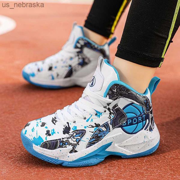 athletic outdoor 2023 children's high basketball shoes leather sports kids shoes nonslip outdoor boys sneakers shoes chaussure enfant l, Black
athletic outdoor 2023 children's high basketball shoes leather sports kids shoes nonslip outdoor boys sneakers shoes chaussure enfant l, Black