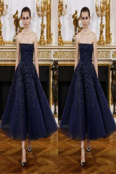 dark navy strapless evening gowns 2017 sparkly applique beads tea length prom dresses zipper back formal party dresses custom6716026, Black;red
dark navy strapless evening gowns 2017 sparkly applique beads tea length prom dresses zipper back formal party dresses custom6716026, Black;red