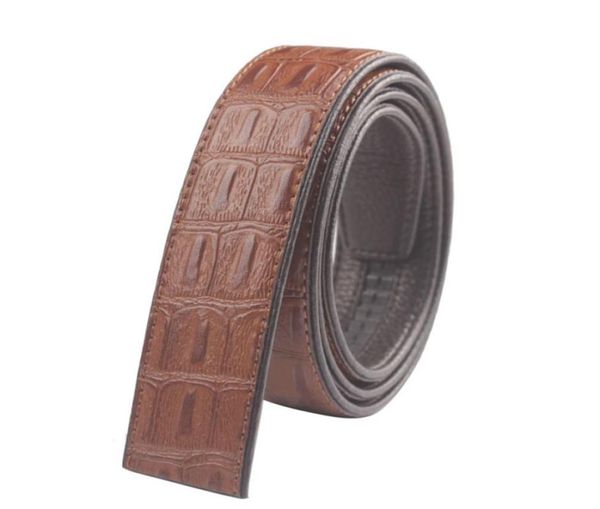 1 pcs fashioncrocodile pattern automatic strap leather belt 35cm without buckle 3 colors 1337511, Black;brown
1 pcs fashioncrocodile pattern automatic strap leather belt 35cm without buckle 3 colors 1337511, Black;brown