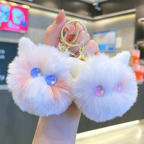 cute plush cat fur ball charms keychain fashion anime kitten pendant for women bag ornaments car keyring accessory for girl gifts, Silver
cute plush cat fur ball charms keychain fashion anime kitten pendant for women bag ornaments car keyring accessory for girl gifts, Silver