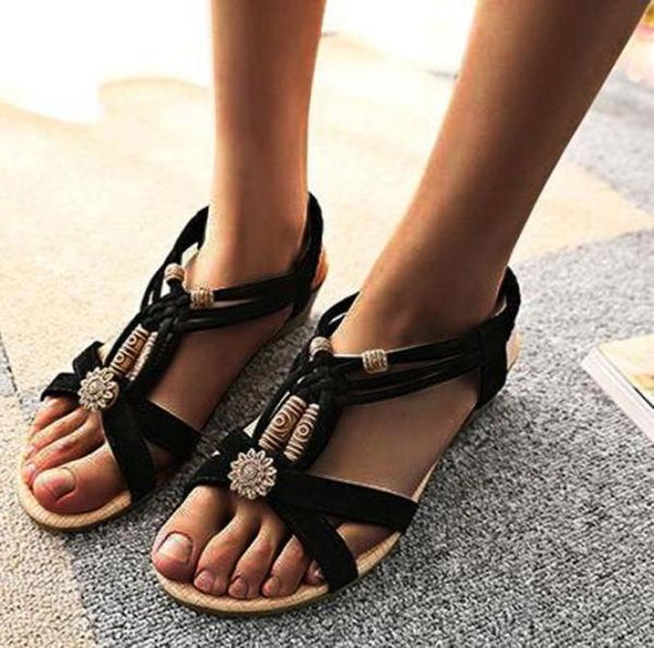 women sandals summer fashion flat slippers 2021 style with roman back strap open toe shoes sandalias de mujer2704693, Black
women sandals summer fashion flat slippers 2021 style with roman back strap open toe shoes sandalias de mujer2704693, Black