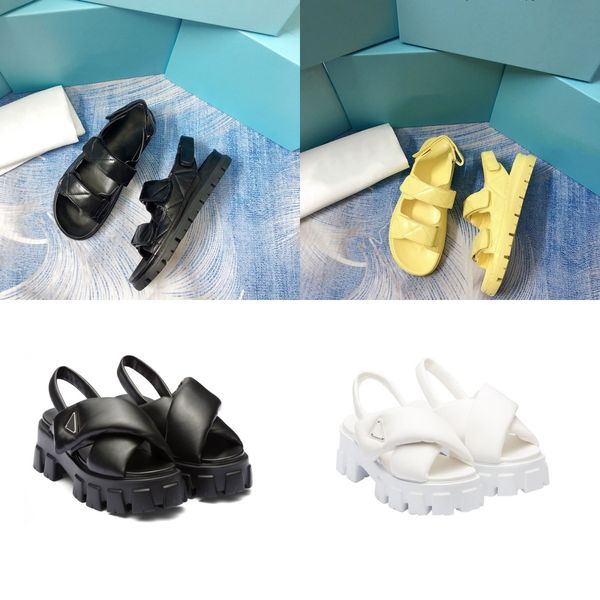 luxurys shoes slipper fashion women foam rubber sandals prad platform sandal soft leather sole summer outdoors triangle womens beach shoes e, Black
luxurys shoes slipper fashion women foam rubber sandals prad platform sandal soft leather sole summer outdoors triangle womens beach shoes e, Black