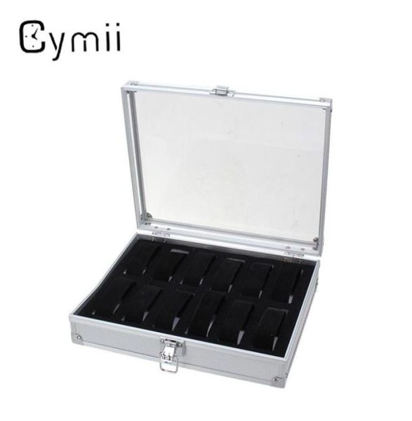 whole12 grid aluminium watch storage case bracelet organiser professional wrist watches display box jewelry storage holder ca1048224, Black;blue
whole12 grid aluminium watch storage case bracelet organiser professional wrist watches display box jewelry storage holder ca1048224, Black;blue