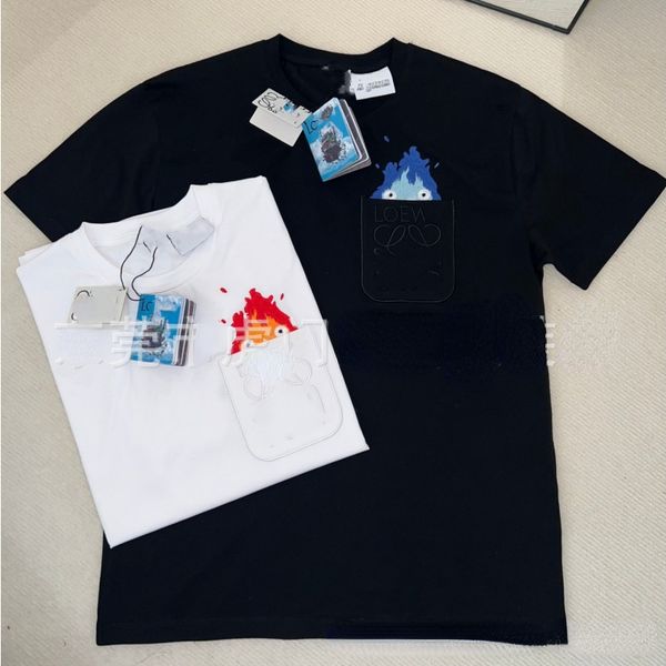 luxury t-shirts flame logo embroidery short sleeve t-shirt couple loose half sleeve, White
luxury t-shirts flame logo embroidery short sleeve t-shirt couple loose half sleeve, White