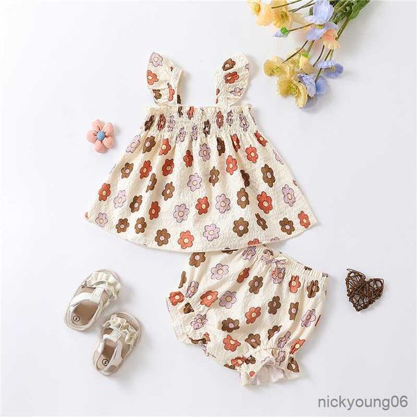 clothing sets newborn infant baby girls summer clothes suits flower print sleeveless tank and elastic waist shorts 2pcs, White
clothing sets newborn infant baby girls summer clothes suits flower print sleeveless tank and elastic waist shorts 2pcs, White