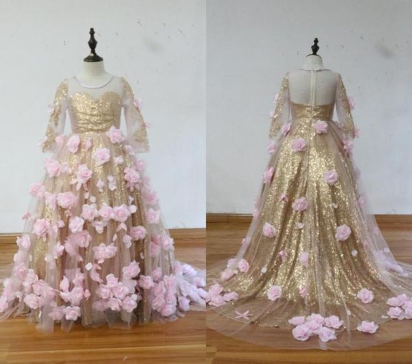 100 real imagegold sequins pink flowers girls pageant dresses sheer neck long sleeves ball gown girls performance birthday party4015750, White;red
100 real imagegold sequins pink flowers girls pageant dresses sheer neck long sleeves ball gown girls performance birthday party4015750, White;red