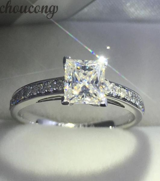 choucong brand women 925 sterling silver ring princess cut 1ct diamond engagement wedding band rings for women gift9688895, Slivery;golden
choucong brand women 925 sterling silver ring princess cut 1ct diamond engagement wedding band rings for women gift9688895, Slivery;golden
