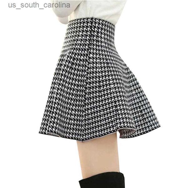 skirts 2018 autumn winter women houndstooth knitted skirt elastic high waist pleated skirts ladies short umbrella skirt mini skirt 1082 l230, Black
skirts 2018 autumn winter women houndstooth knitted skirt elastic high waist pleated skirts ladies short umbrella skirt mini skirt 1082 l230, Black
