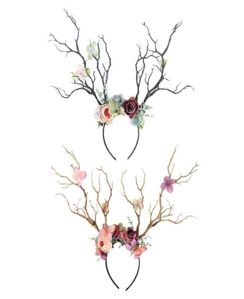 bandanas women headwear exaggerated art forest shape hair hoop antler deer horn flower hairband cute cosplay party6167747, Blue;gray
bandanas women headwear exaggerated art forest shape hair hoop antler deer horn flower hairband cute cosplay party6167747, Blue;gray