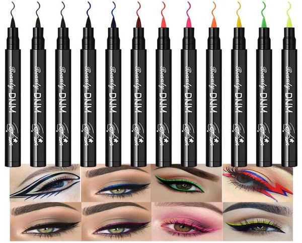 12 pieces of matte waterproof color rainbow liquid eyeliner set bright pink red purple blue black orange58711455634692
12 pieces of matte waterproof color rainbow liquid eyeliner set bright pink red purple blue black orange58711455634692