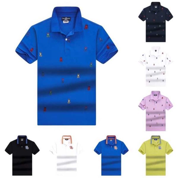 psycho bunny t shirt designer men's polos luxury brand street wear polo shirts loose cotton short sleeve 2023 summer fashion casual bre, White;black
psycho bunny t shirt designer men's polos luxury brand street wear polo shirts loose cotton short sleeve 2023 summer fashion casual bre, White;black