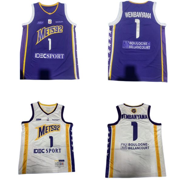 1 victor wembanyama basketball jerseys mens levallois metropolitans mets92 purple white shirt, Black
1 victor wembanyama basketball jerseys mens levallois metropolitans mets92 purple white shirt, Black