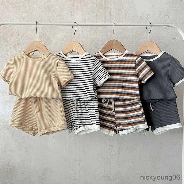 clothing sets baby's stripes summer newborn boys girls casual outfits cotton 2pcs suit ribbed knitted tracksuits, White
clothing sets baby's stripes summer newborn boys girls casual outfits cotton 2pcs suit ribbed knitted tracksuits, White