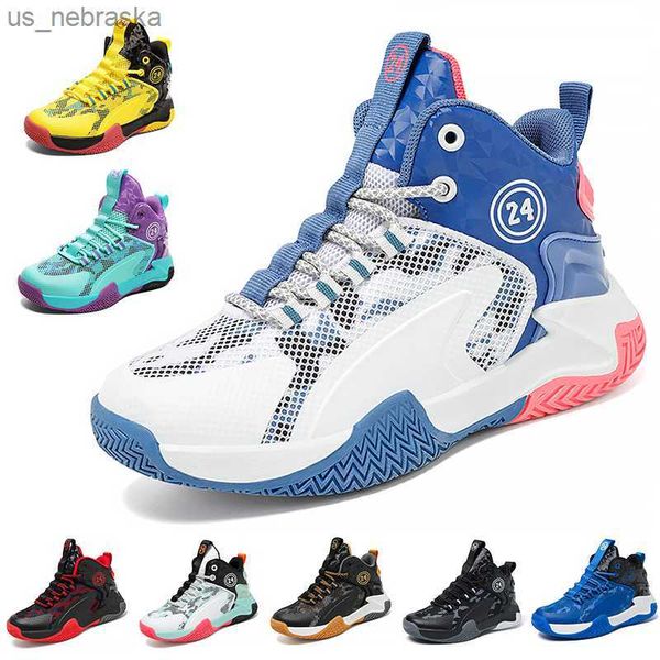 athletic outdoor new kids basketball shoes 10 colors boys sneakers thick nonslip boys girls running sneakers breathable children's spor, Black
athletic outdoor new kids basketball shoes 10 colors boys sneakers thick nonslip boys girls running sneakers breathable children's spor, Black