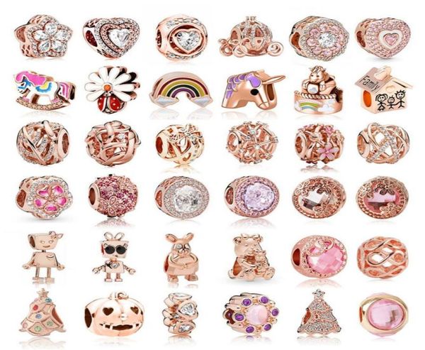 new popular 925 sterling silver rose gold ladybug rainbow unicorn robot big hole beads for original pandora charm bracelet diy wom2024401, Bronze;silver
new popular 925 sterling silver rose gold ladybug rainbow unicorn robot big hole beads for original pandora charm bracelet diy wom2024401, Bronze;silver