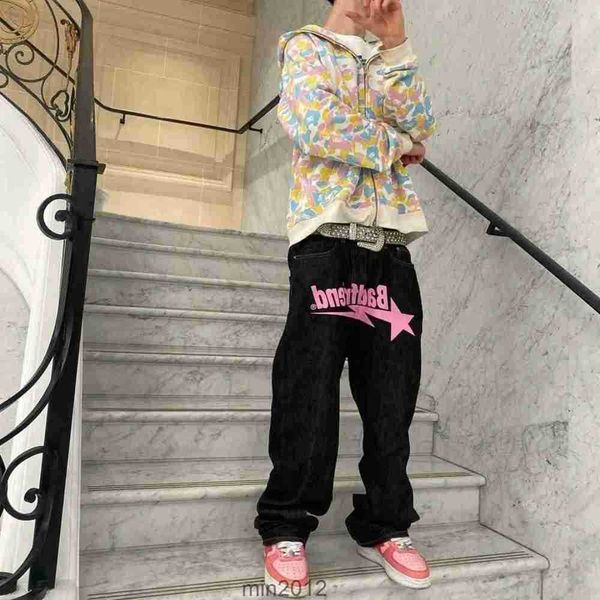 mens y2k jeans badfriend hip hop letter printed black pants men women fashion casual rock wide foot, Blue
mens y2k jeans badfriend hip hop letter printed black pants men women fashion casual rock wide foot, Blue