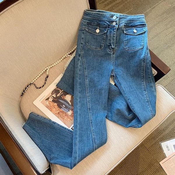 capris women korean high waist pockets patchwork denim pants buttons up ankle length pants casual wide leg blue jeans sreetwear y2k, Black;white
capris women korean high waist pockets patchwork denim pants buttons up ankle length pants casual wide leg blue jeans sreetwear y2k, Black;white