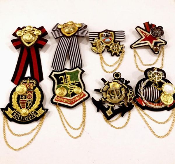 fashion jewelry academic women pin brooches badgehandmade fabric embroidery chain brooch kids men shirt blazer accessoriesbroche7524335, Gray
fashion jewelry academic women pin brooches badgehandmade fabric embroidery chain brooch kids men shirt blazer accessoriesbroche7524335, Gray