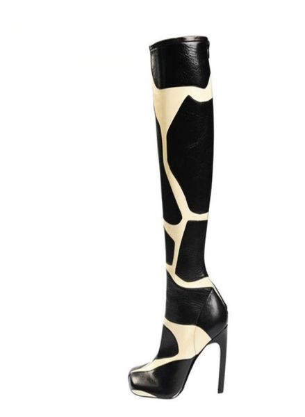 fall women039s boots fashion leopard print pu leather laceup heels square toe large size 43 knee back zip tall boots5142073, Black
fall women039s boots fashion leopard print pu leather laceup heels square toe large size 43 knee back zip tall boots5142073, Black