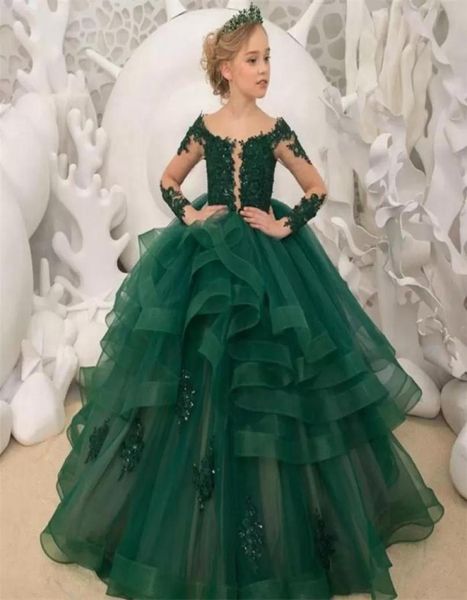 gorgeous green flower girl dresses scoop neck appliqued beaded long sleeves girl pageant gowns ruffle tiered sweep train birthday 5670805, White;red
gorgeous green flower girl dresses scoop neck appliqued beaded long sleeves girl pageant gowns ruffle tiered sweep train birthday 5670805, White;red