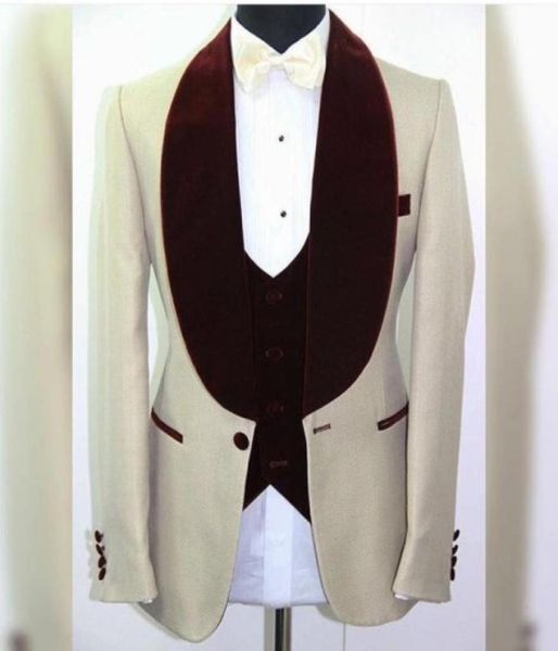 all loved handsome groomsmen shawl dark red lapel groom tuxedos one button men suits weddingprom man blazer jacketpantsv6310404, Black;gray
all loved handsome groomsmen shawl dark red lapel groom tuxedos one button men suits weddingprom man blazer jacketpantsv6310404, Black;gray