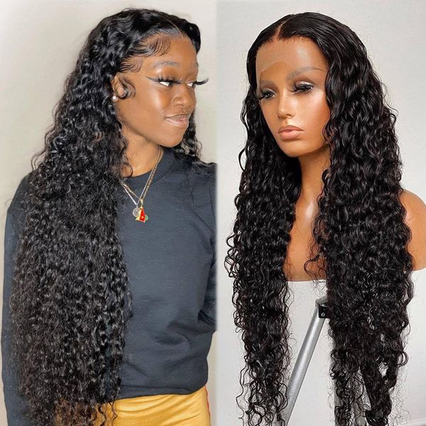 deep wave closure wig hd transparent lace frontal wig glueless lace front human hair wigs brazilian 4x4 curly closure wig, Black;brown
deep wave closure wig hd transparent lace frontal wig glueless lace front human hair wigs brazilian 4x4 curly closure wig, Black;brown
