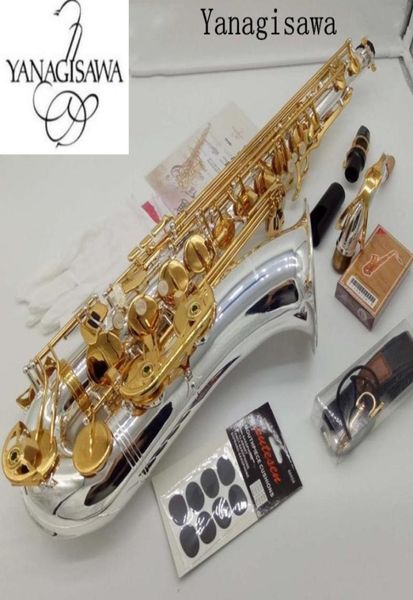 new tenor saxophone yanagisawa w037 musical instruments bb tone nickel silver plated tube gold key sax with case mouthpiece5098105
new tenor saxophone yanagisawa w037 musical instruments bb tone nickel silver plated tube gold key sax with case mouthpiece5098105