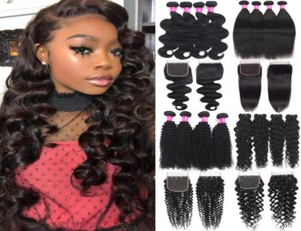 whole brazilian virgin hair 9a peruvian indian malaysian human hair extension loose wave 3 bundles with lace closure 83308918993234, Black
whole brazilian virgin hair 9a peruvian indian malaysian human hair extension loose wave 3 bundles with lace closure 83308918993234, Black